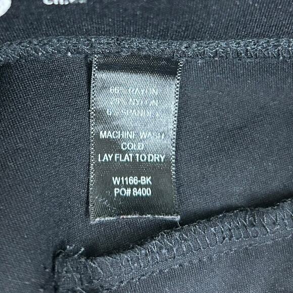 Betabrand Classic Dress Pant Yoga Pant Black Stretch Mid Rise Small Long Tall - Picture 5 of 11